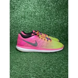 Nike Mens Flex 2016 RN Size 10.5 Multicolor Running Shoes Sneakers 844737-999